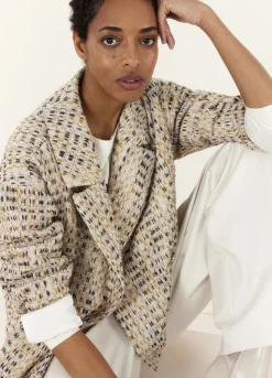 Vrouwen Summum Woman Blazer Tweedstof