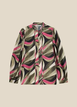 Vrouwen Summum Woman Blouse Jungle Print