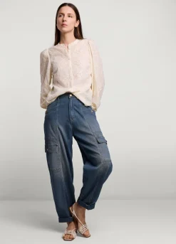 Vrouwen Summum Woman Blouse Met Bloemen