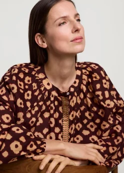 Vrouwen Summum Woman Blouse Met Bloemenprint