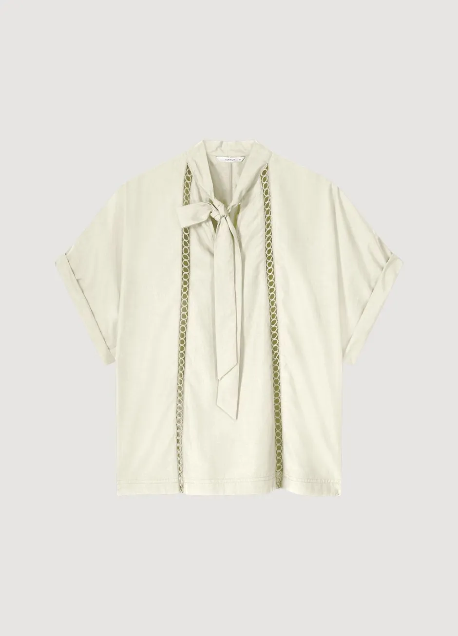 Vrouwen Summum Woman Bow Tie Top