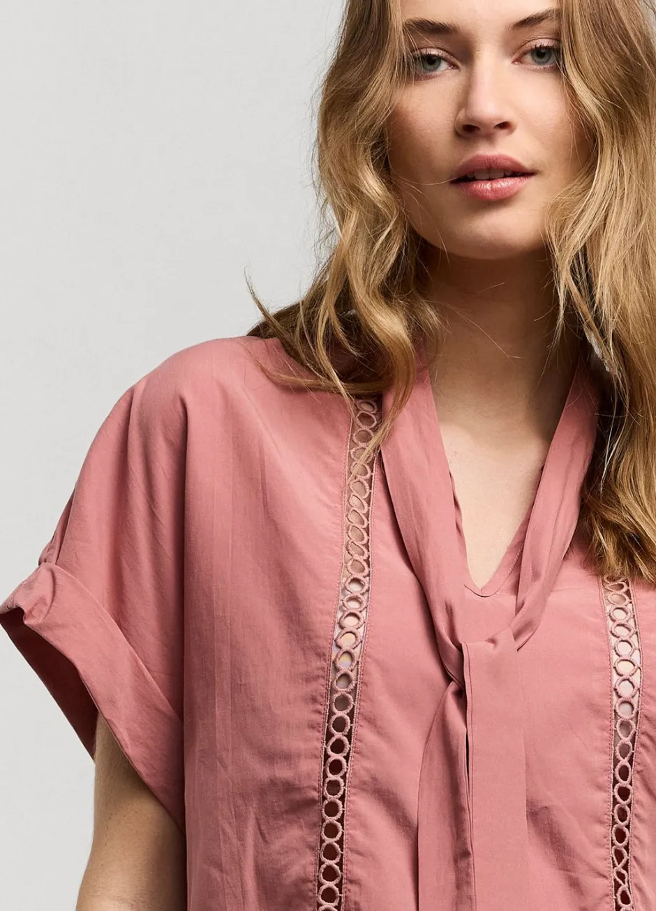 Vrouwen Summum Woman Bow Tie Top