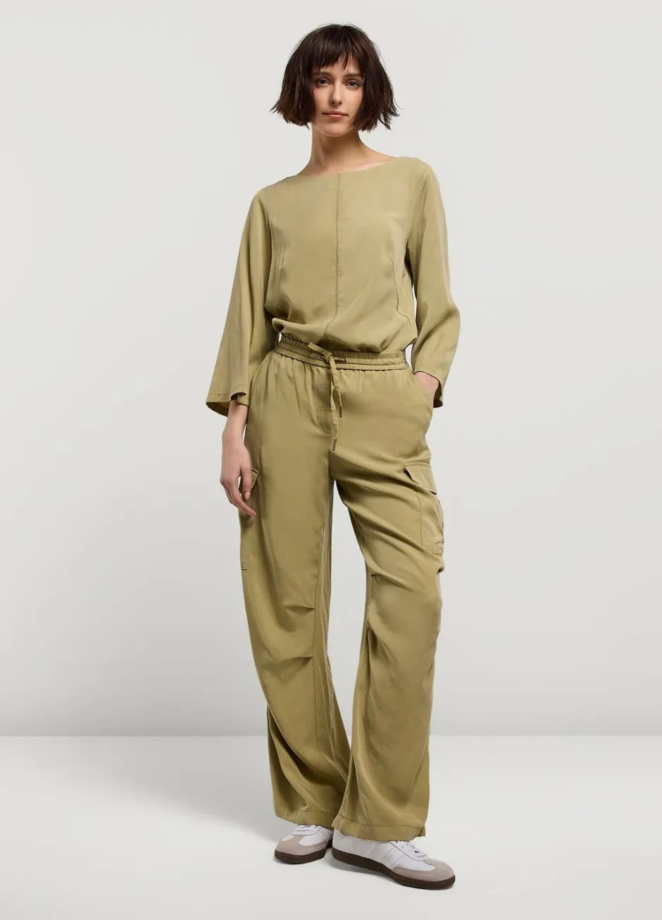 Vrouwen Summum Woman Cargobroek Elastische Taille