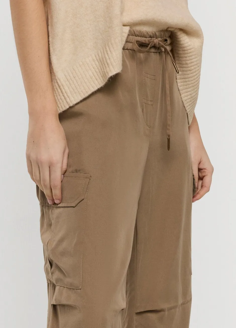 Vrouwen Summum Woman Cargobroek Elastische Taille