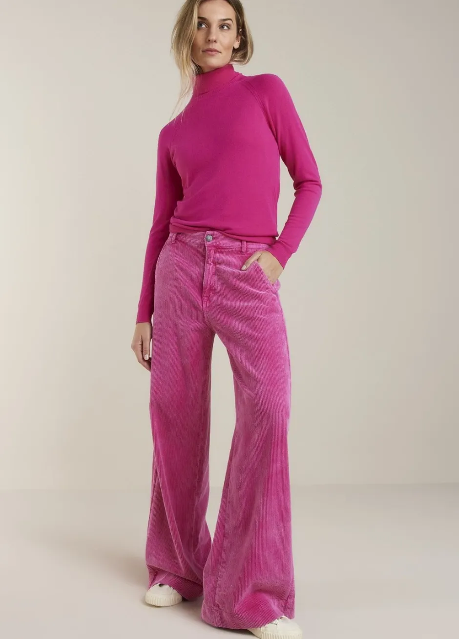 Vrouwen Summum Woman Corduroy Broek