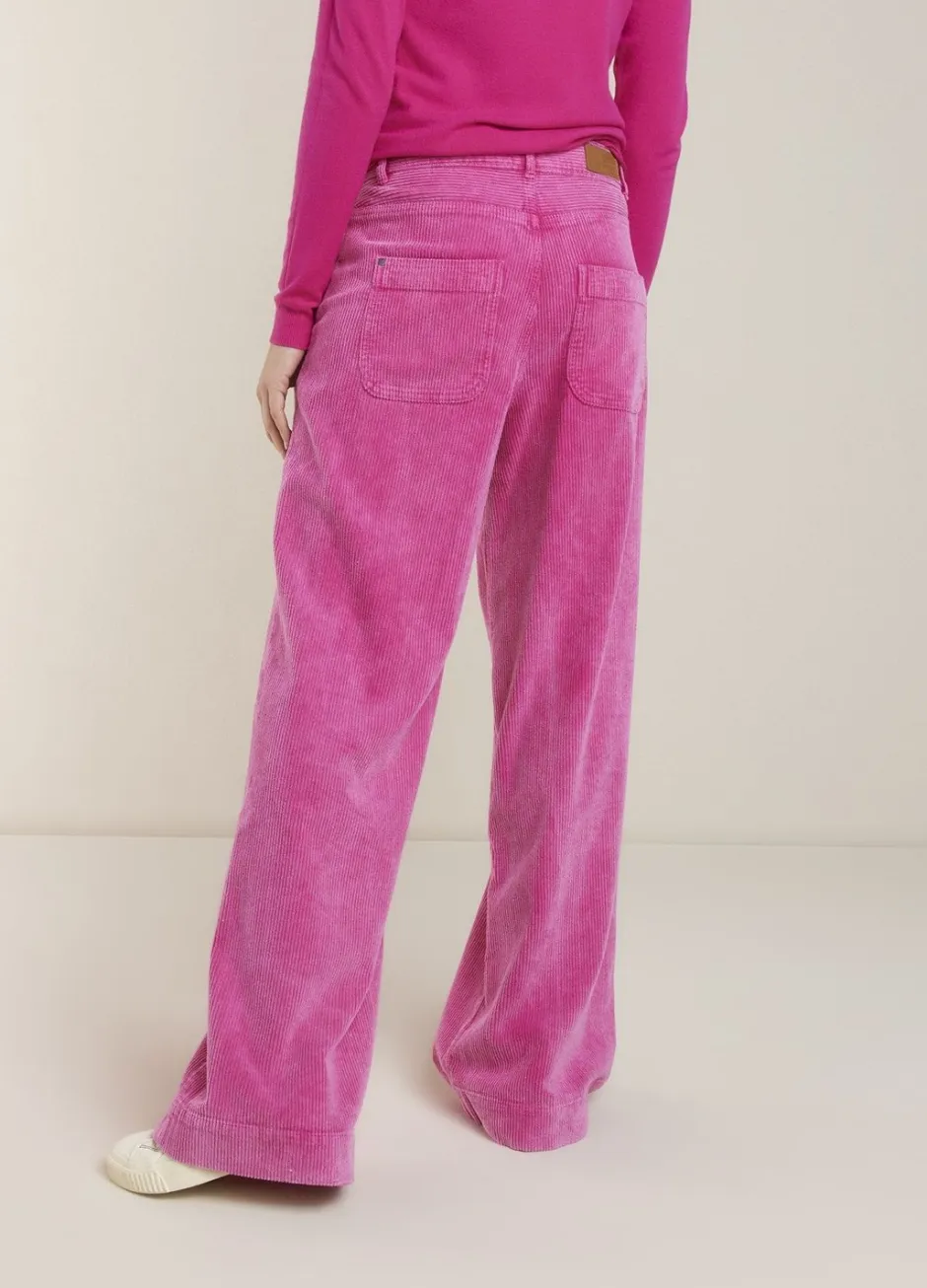 Vrouwen Summum Woman Corduroy Broek
