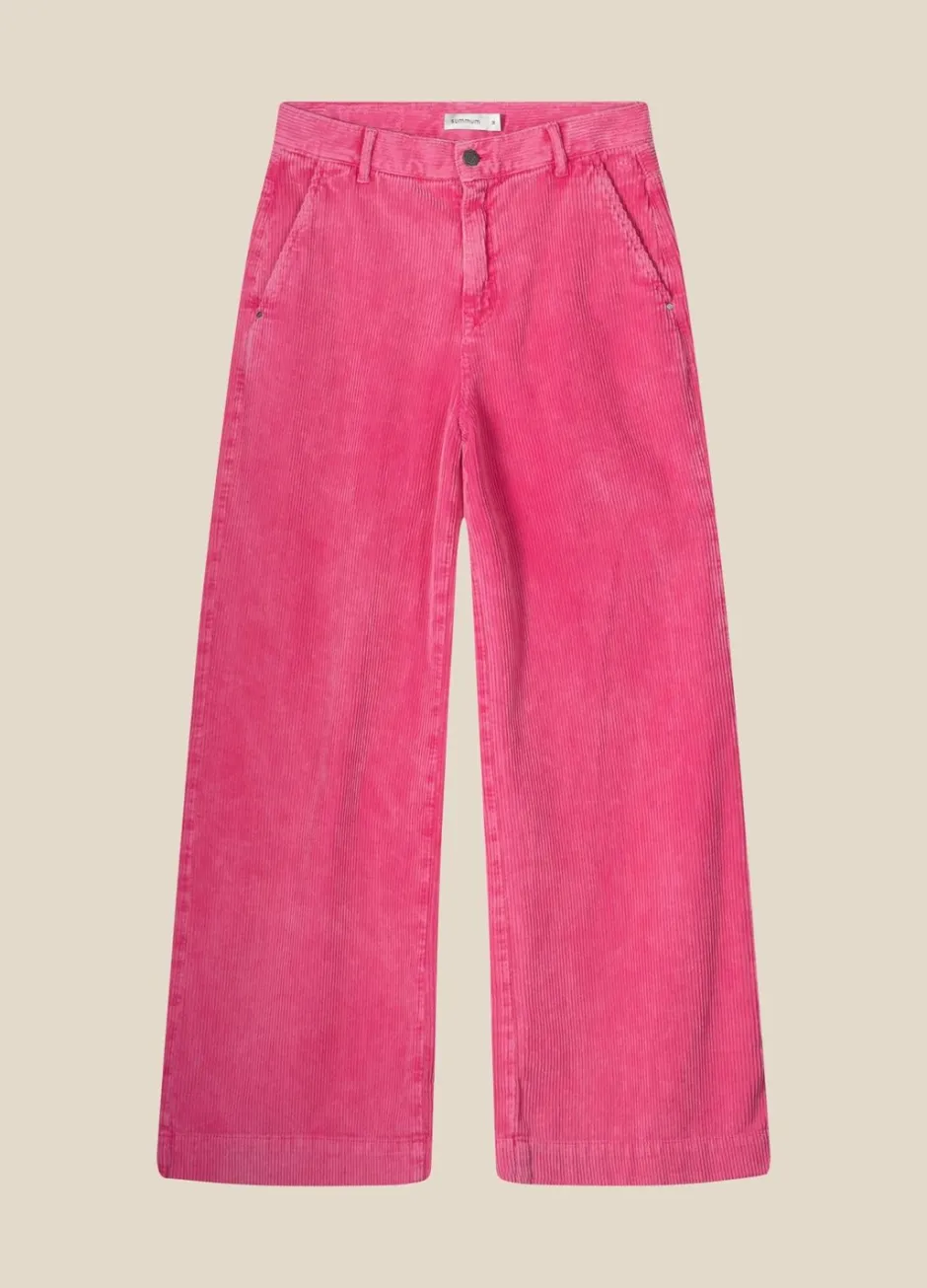 Vrouwen Summum Woman Corduroy Broek