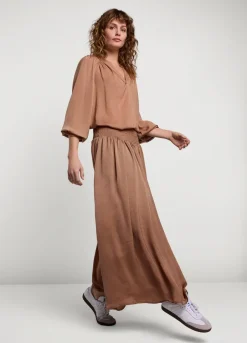 Vrouwen Summum Woman Drapey Satin Rok
