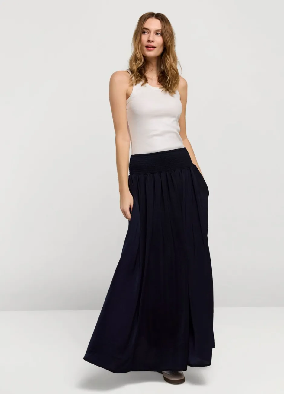 Vrouwen Summum Woman Drapey Satin Rok