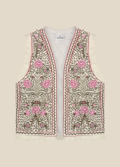 Vrouwen Summum Woman Geborduurd Gilet