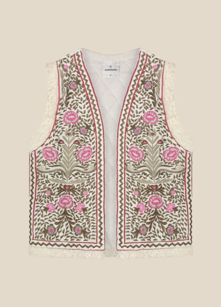 Vrouwen Summum Woman Geborduurd Gilet