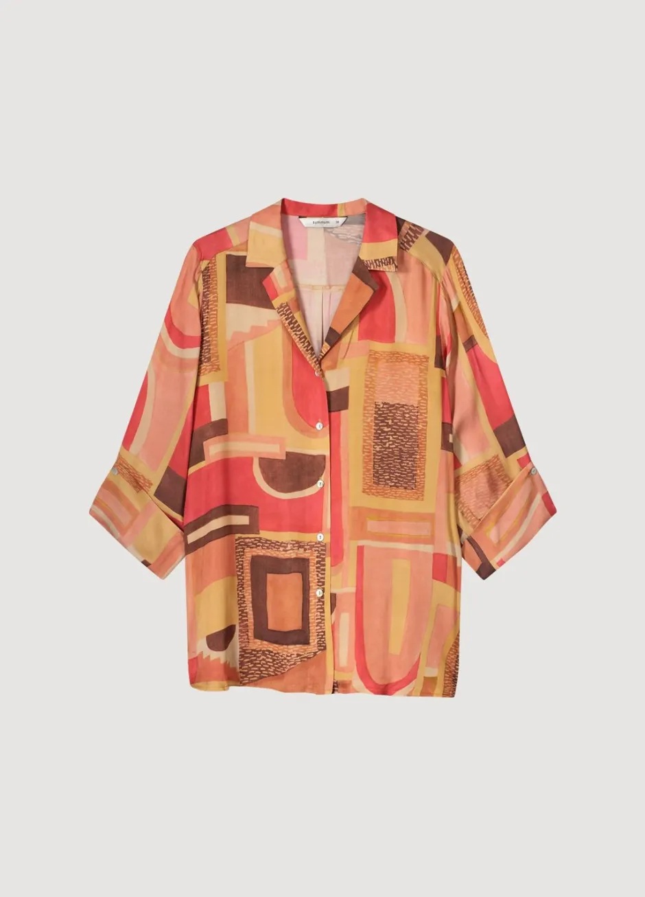 Vrouwen Summum Woman Geprinte Blouse