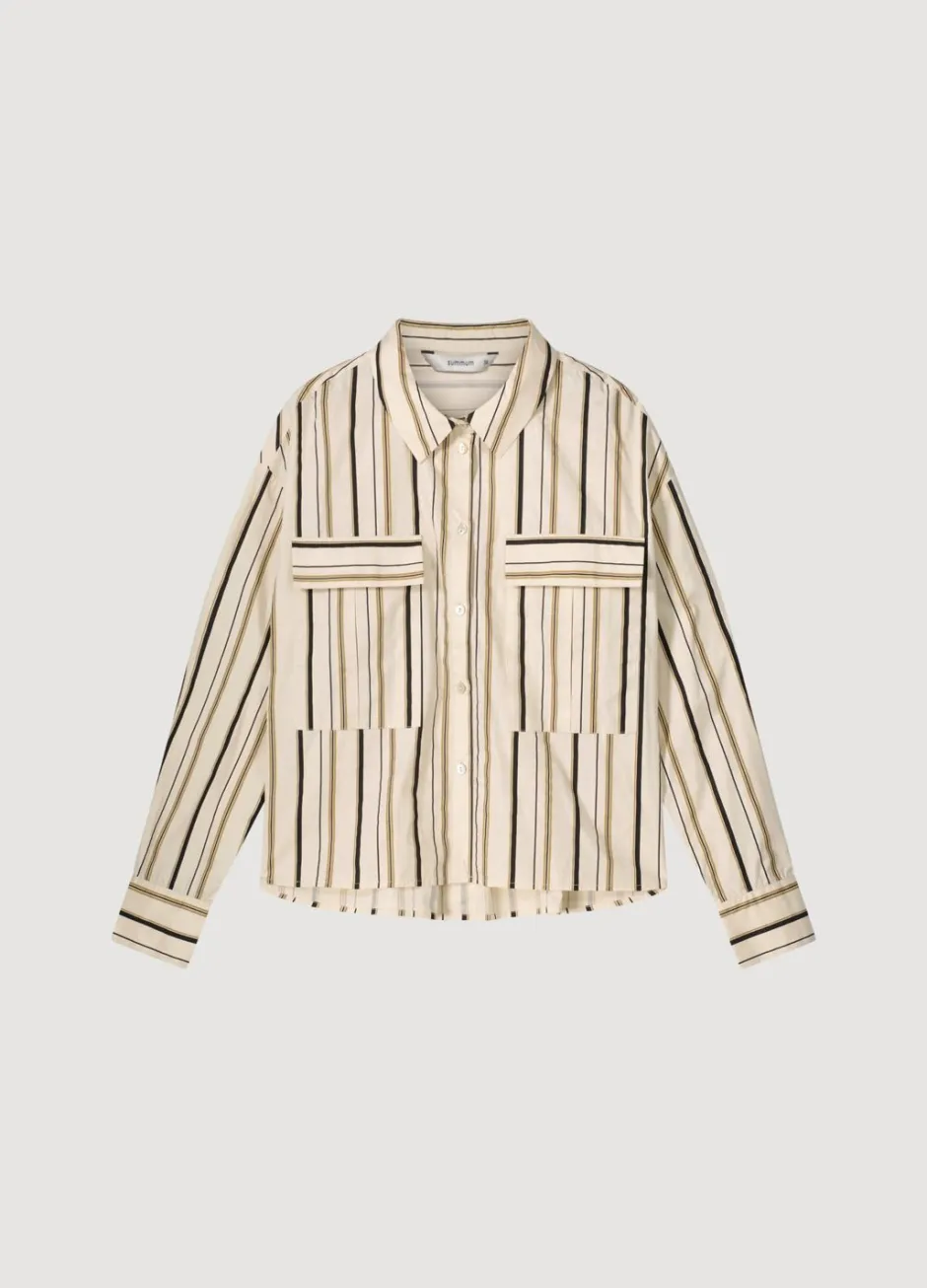 Vrouwen Summum Woman Gestreepte Blouse