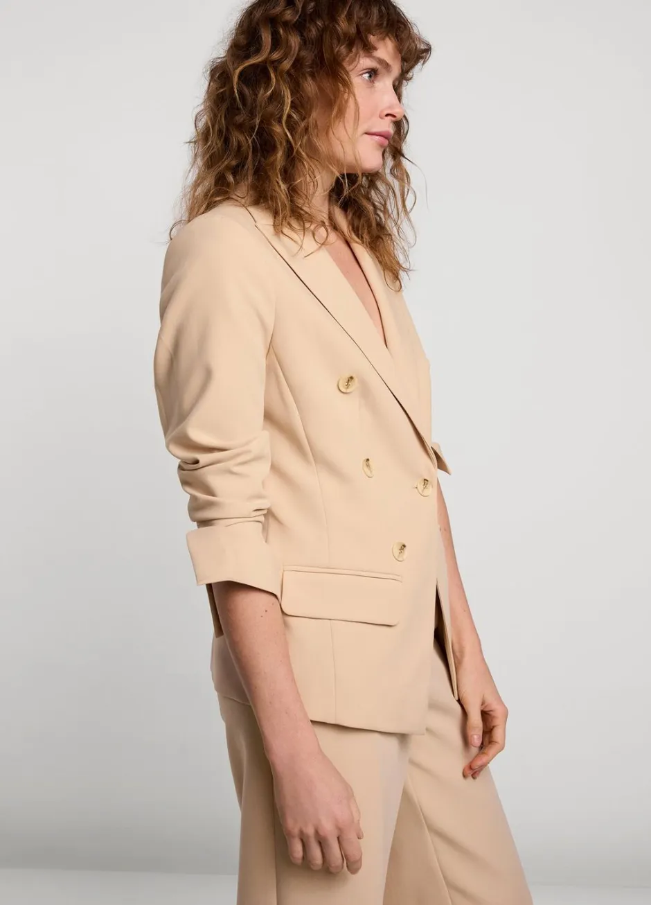 Vrouwen Summum Woman Getailleerde Blazer Met Knopen
