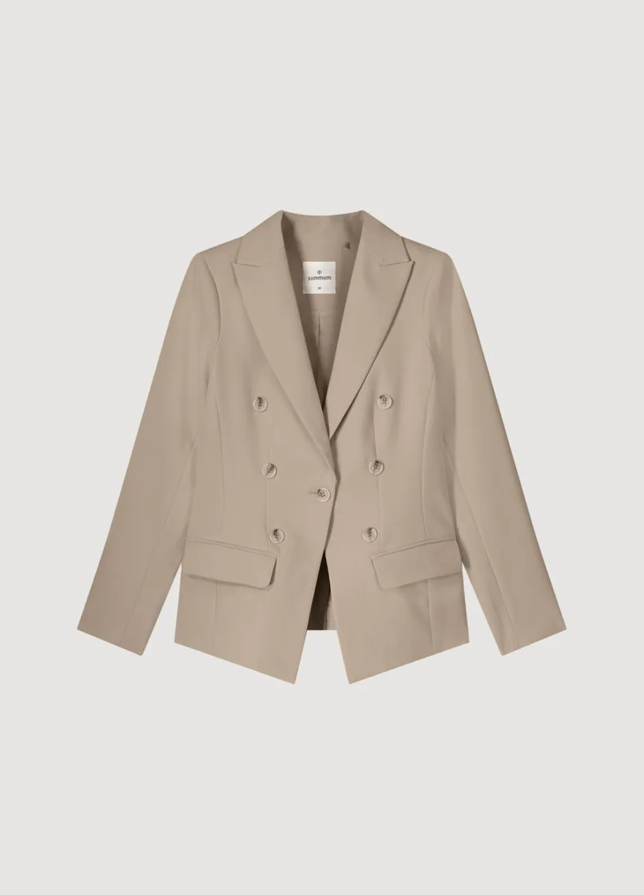 Vrouwen Summum Woman Getailleerde Blazer Met Knopen