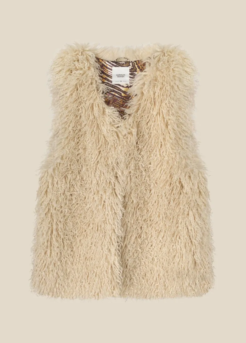 Vrouwen Summum Woman Gilet Faux Fur