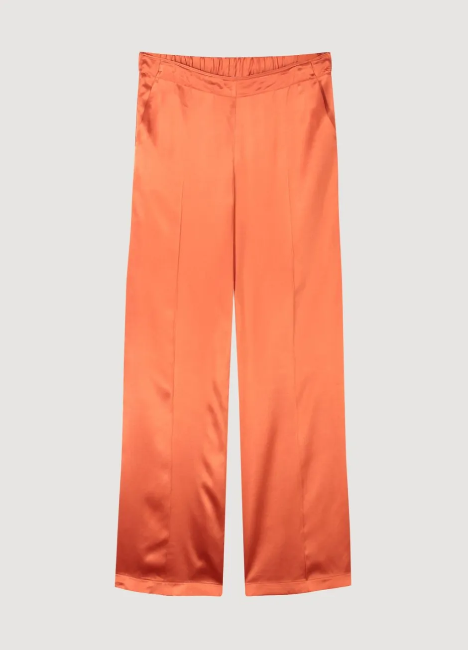 Vrouwen Summum Woman Glanzende Lange Broek