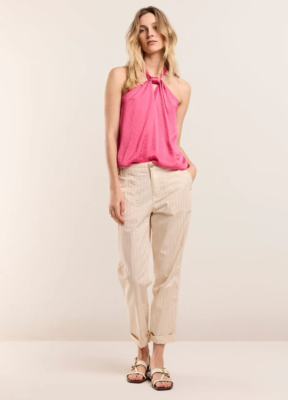 Vrouwen Summum Woman Glanzend Haltersinglet