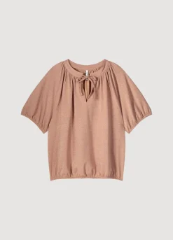 Vrouwen Summum Woman Glimmende Lurex Top