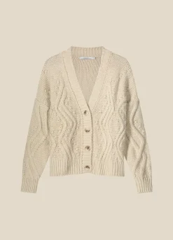 Vrouwen Summum Woman Grofgebreid Zacht Vest