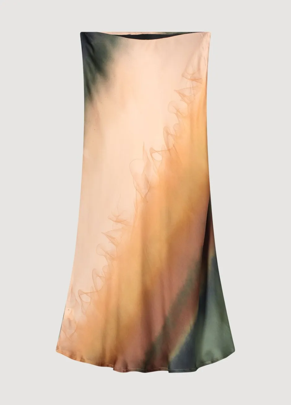 Vrouwen Summum Woman Halflange Rok Faded
