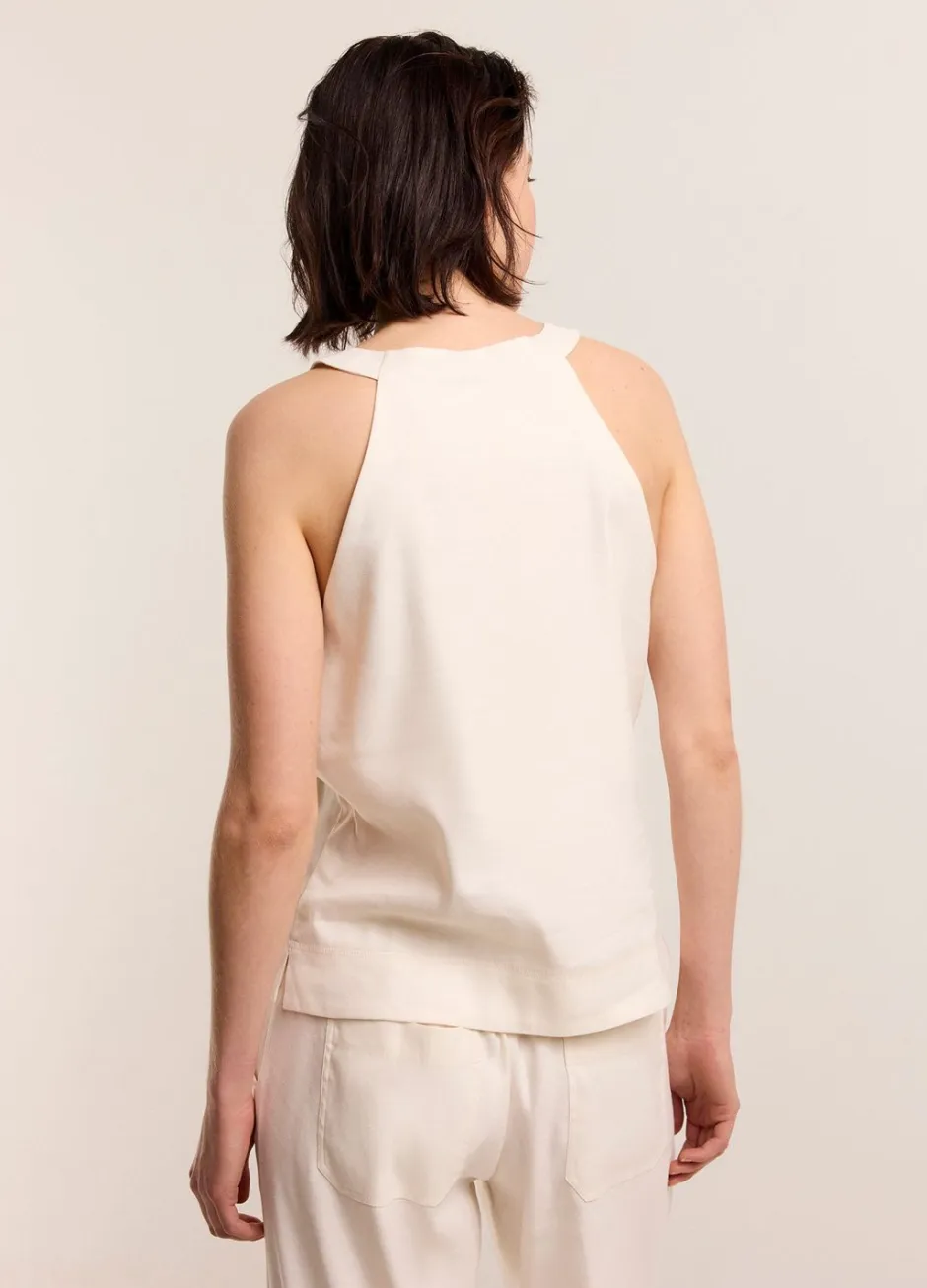 Vrouwen Summum Woman Haltertop Met Blinde Rits