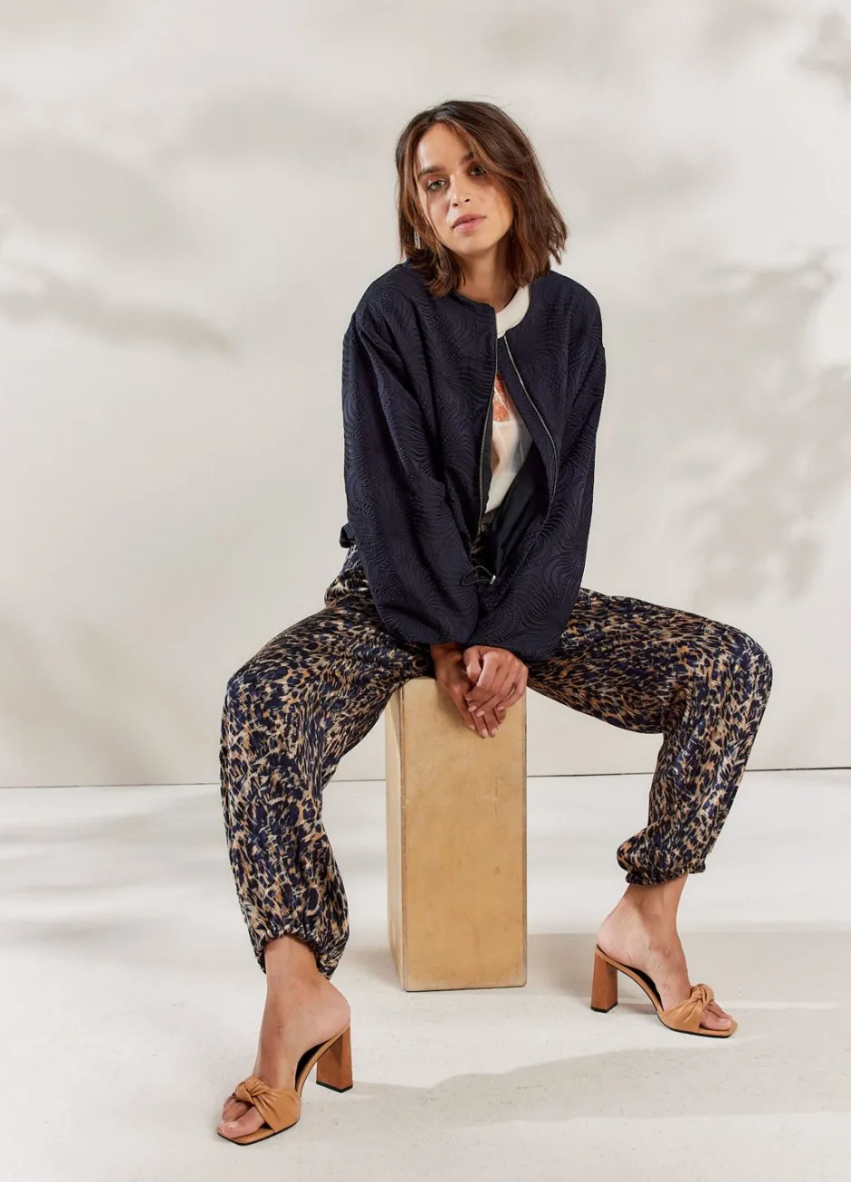 Vrouwen Summum Woman Jacquard Bomberjack