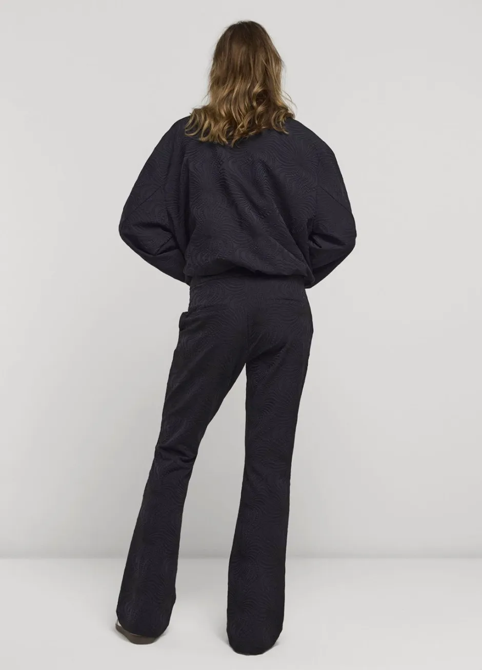 Vrouwen Summum Woman Jacquard Flared Broek