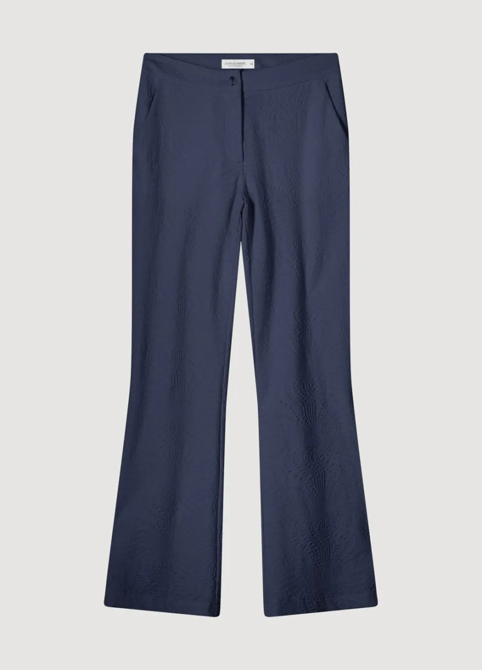 Vrouwen Summum Woman Jacquard Flared Broek