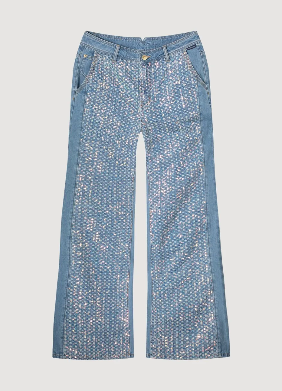 Vrouwen Summum Woman Jeans Met Pailletten
