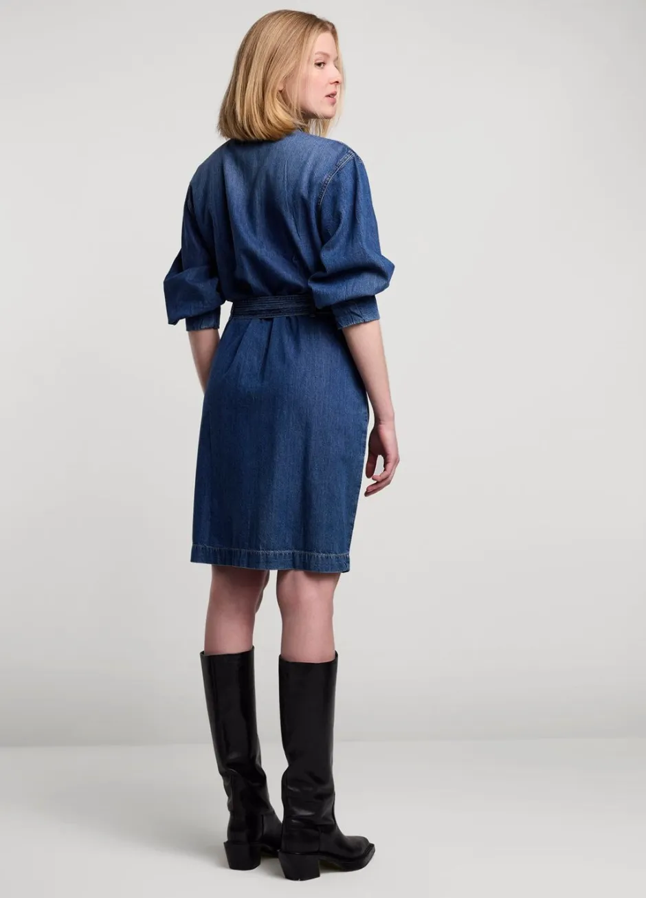Vrouwen Summum Woman Korte Denim Jurk