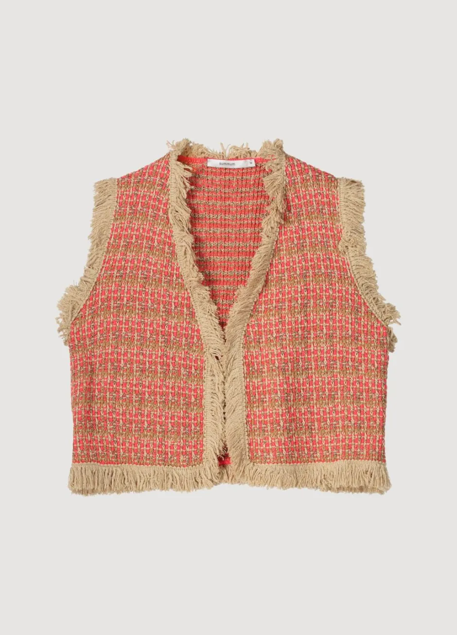 Vrouwen Summum Woman Kort Gilet