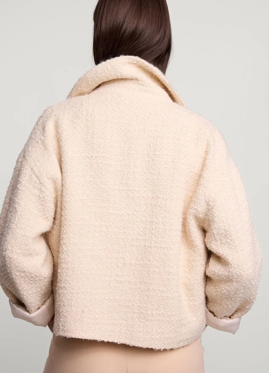 Vrouwen Summum Woman Kort Tweed Jasje