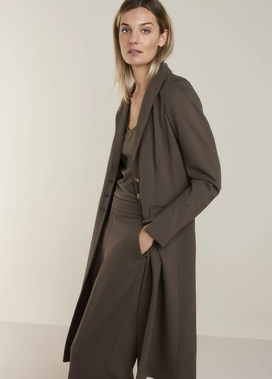 Vrouwen Summum Woman Lange Blazer Getailleerd