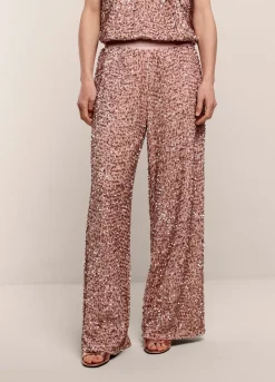 Vrouwen Summum Woman Lange Broek Paillettenstof