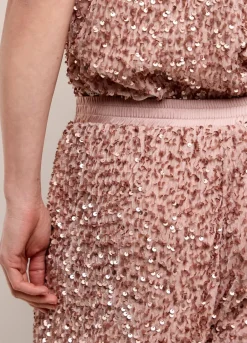 Vrouwen Summum Woman Lange Broek Paillettenstof