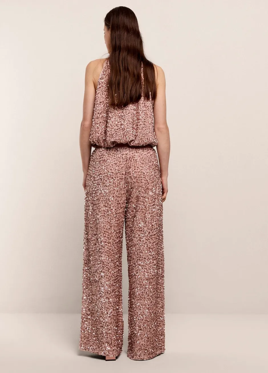 Vrouwen Summum Woman Lange Broek Paillettenstof