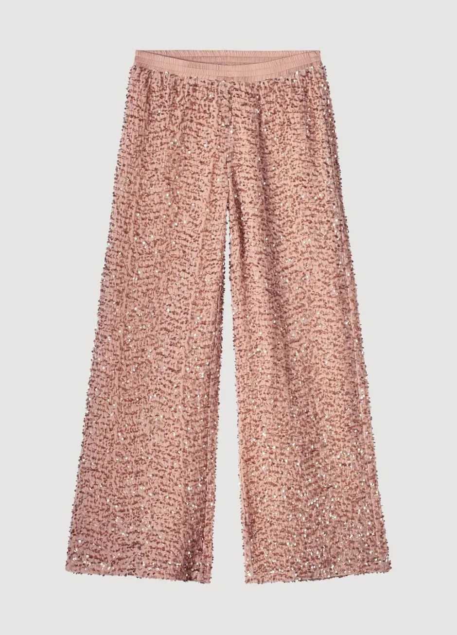 Vrouwen Summum Woman Lange Broek Paillettenstof