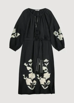 Vrouwen Summum Woman Lange Jurk Met Borduur