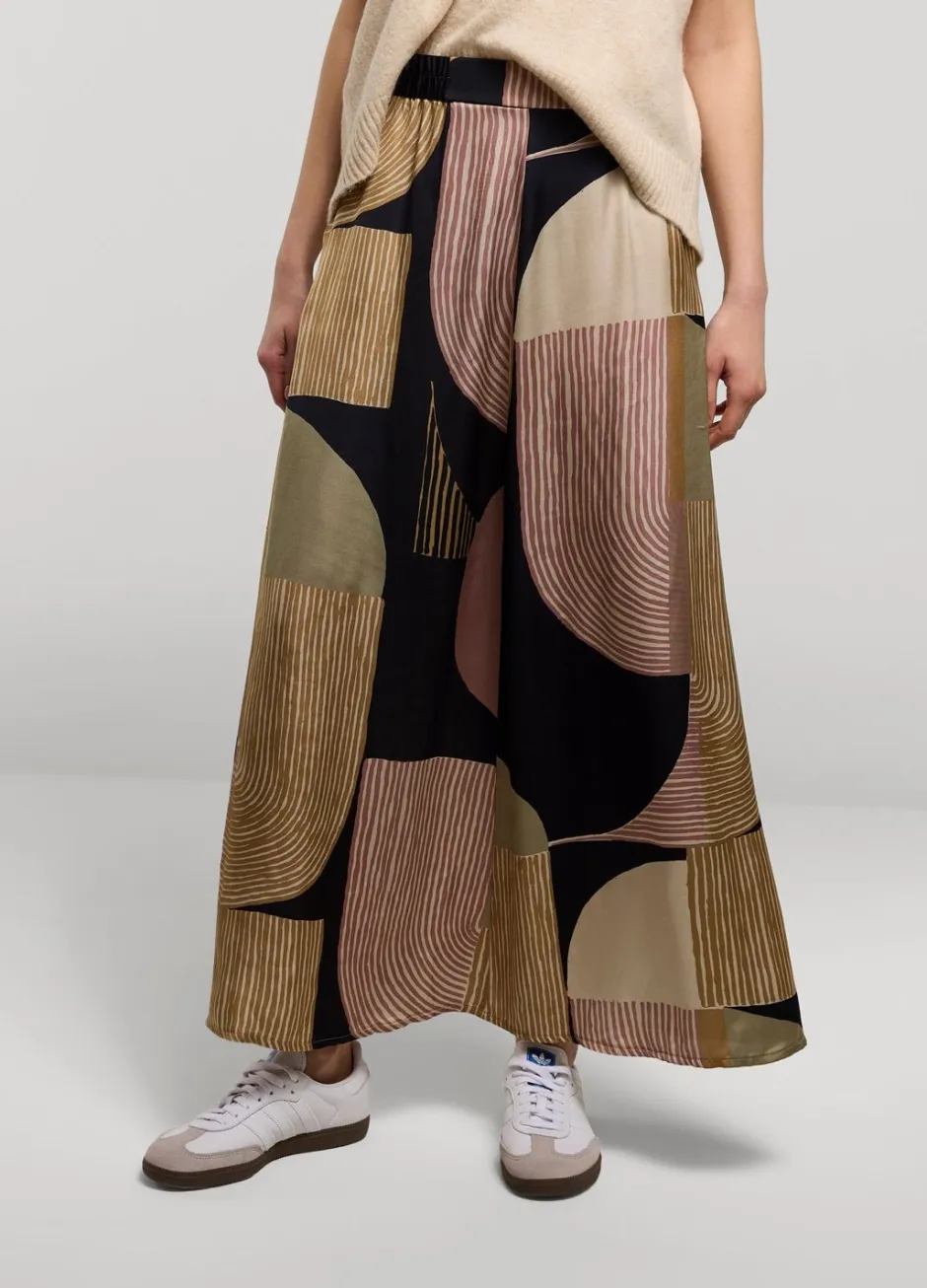 Vrouwen Summum Woman Lange Rok Met Print