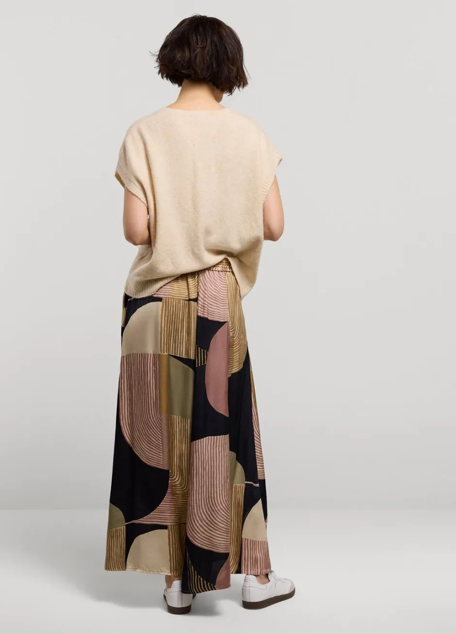 Vrouwen Summum Woman Lange Rok Met Print