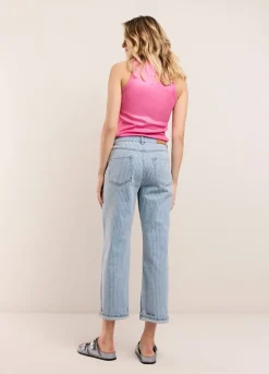 Vrouwen Summum Woman Lasercut 5-Pocket Denim
