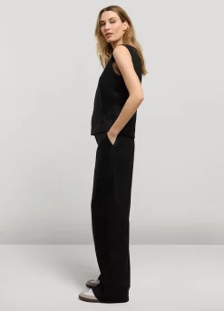 Vrouwen Summum Woman Linnen Broek Wijde Pijpen