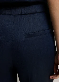 Vrouwen Summum Woman Linnen Broek Wijde Pijpen