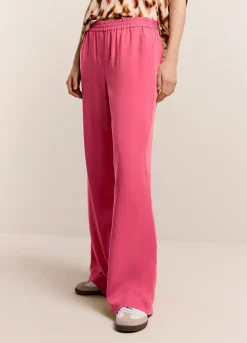 Vrouwen Summum Woman Luchtige Broek Met Rechte Pijp