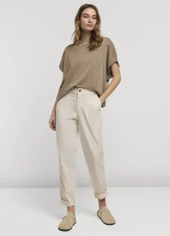 Vrouwen Summum Woman Lurex Boxy Truitje