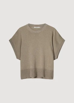 Vrouwen Summum Woman Lurex Boxy Truitje