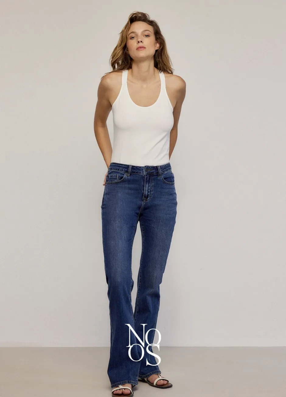 Vrouwen Summum Woman Luxury Basic Singlettop Met Gekruiste Schouderbanden