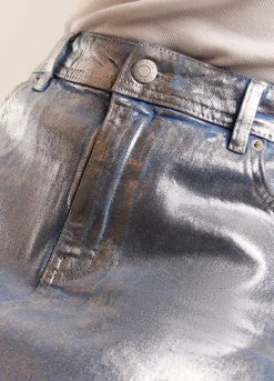 Vrouwen Summum Woman Middellange Denim Rok