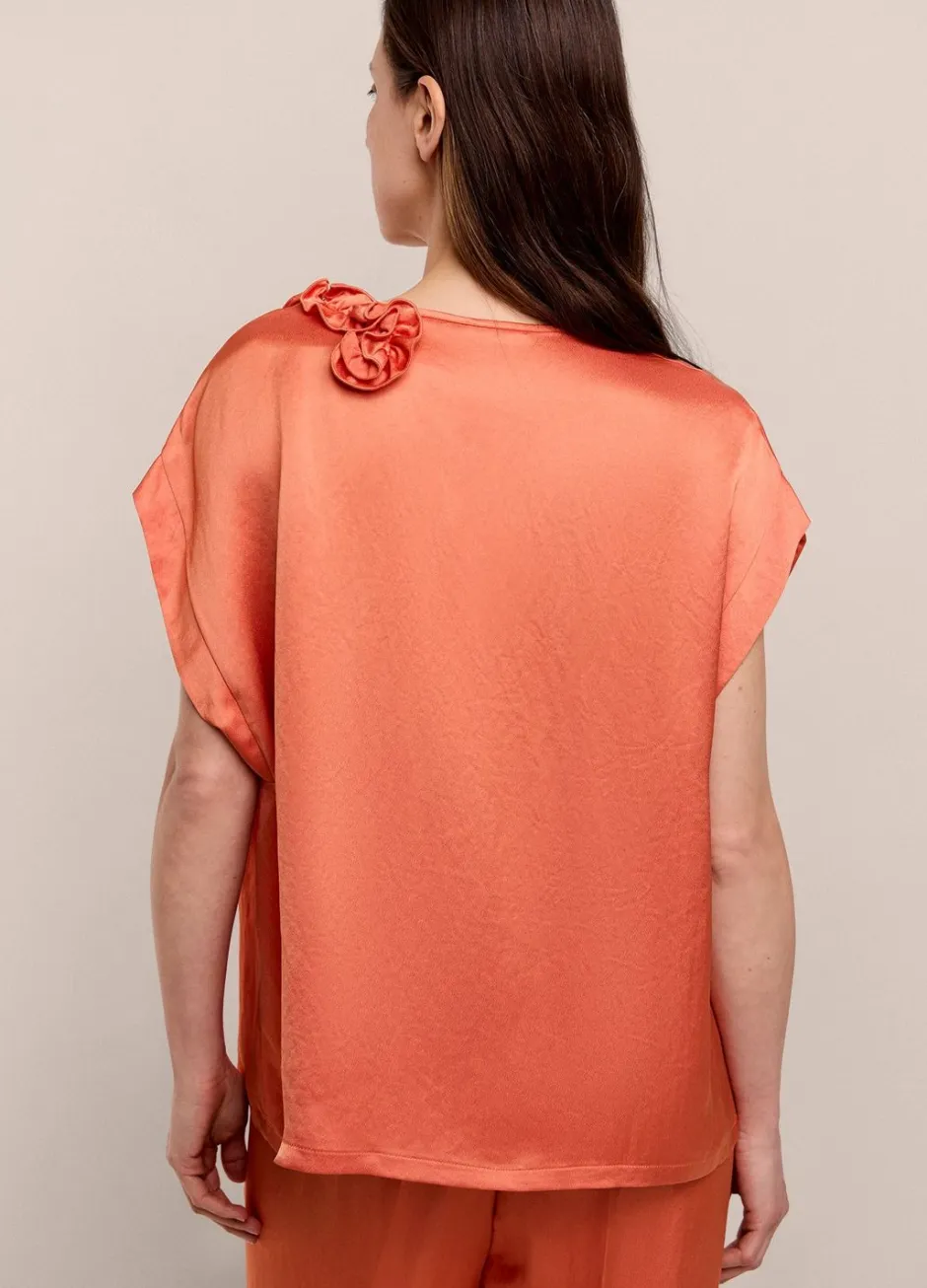 Vrouwen Summum Woman Mouwloze Top Met Accent